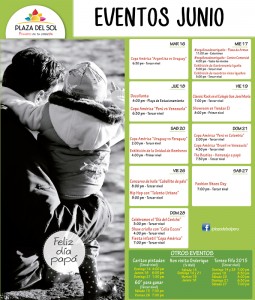 Plaza del Sol Ica - Eventos Junio