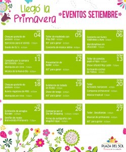 Plaza del Sol Ica - Eventos Setiembre