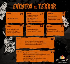 Plaza del Sol Ica - Eventos Octubre