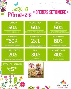 Plaza del Sol Ica - Ofertas Setiembre