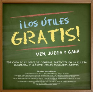 LOS UTILES GRATIS - VEN, JUEGA Y GANA