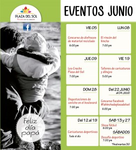 Plaza del Sol Piura - Eventos Junio