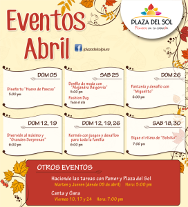 Plaza del Sol Piura - Eventos