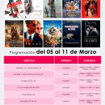 Plaza del Sol Piura – Cartelera del 05 al 11 de Marzo