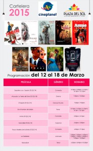 Plaza del Sol Piura - Cartelera del12al 18 deMarzo