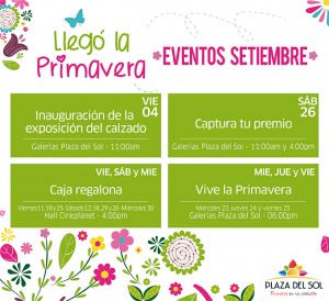 Plaza del Sol Piura - Eventos Setiembre